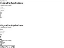 Sites similar to veganstartuppod.com