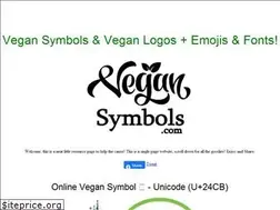 Sites similar to vegansymbols.com