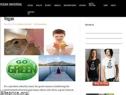 Sites similar to veganuniversal.com