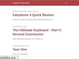 Sites similar to vegard.net