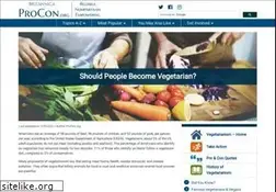 Sites similar to vegetarian.procon.org