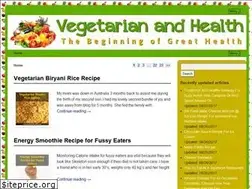 Sites similar to vegetarianandhealth.com