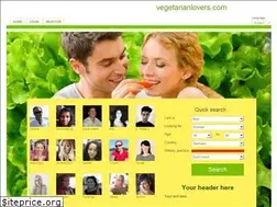 Sites similar to vegetarianlovers.com