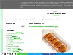 Sites similar to vegetarianrecipe.in