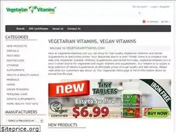 Sites similar to vegetarianvitamins.com