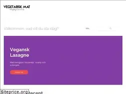 Sites similar to vegetariskmatrecept.se