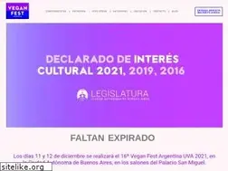 Sites similar to vegfestargentina.org