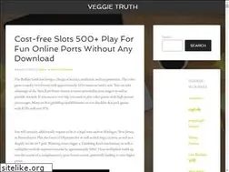 Sites similar to veggietruth.com