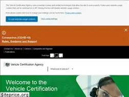 Sites similar to vehicle-certification-agency.gov.uk