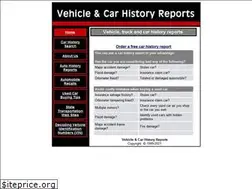 Sites similar to vehiclecarhistoryreports.com