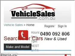 Sites similar to vehiclesales.com.au
