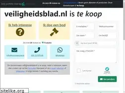 Sites similar to veiligheidsblad.nl