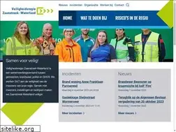 Sites similar to veiligheidsregiozaanstreekwaterland.nl