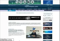 Sites similar to veintepies.com