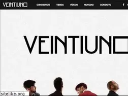 Sites similar to veintiunomusic.com
