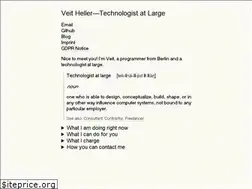 Sites similar to veitheller.de