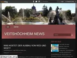 Sites similar to veitshoechheim-blog.de