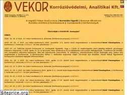 Sites similar to vekor.hu