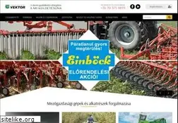 Sites similar to vektor-mezogep.hu