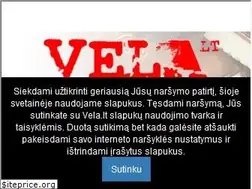 Sites similar to vela.lt