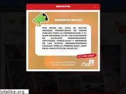 Sites similar to velez-santander.gov.co