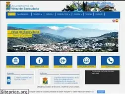 Sites similar to velezdebenaudalla.es