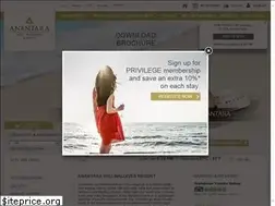 Sites similar to veli-maldives.anantara.com