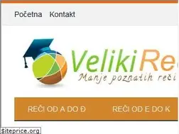 Sites similar to velikirecnik.com