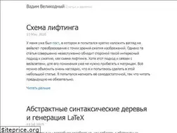 Sites similar to velikodniy.github.io