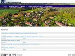 Sites similar to velkepetrovice.cz