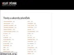 Sites similar to velky-zpevnik.cz