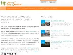 Sites similar to velo-baie-somme.com