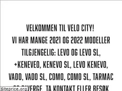 Sites similar to velo-city.no