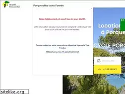 Sites similar to velo-porquerolles.fr