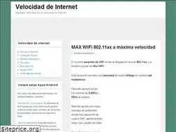 Sites similar to velocidaddeinternet.com