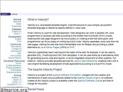 Sites similar to velocity.apache.org