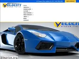 Sites similar to velocitytinting.com