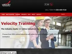 Sites similar to velocitytraininginc.ca