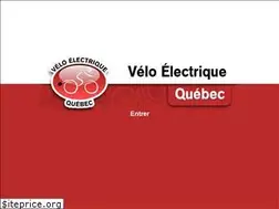 Sites similar to veloelectriquequebec.com
