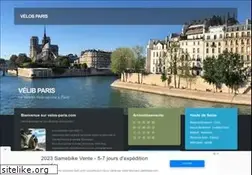 Sites similar to velos-paris.com