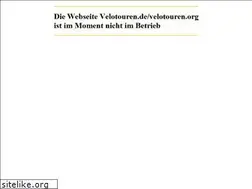 Sites similar to velotouren.de