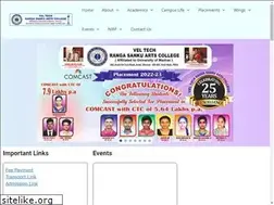Sites similar to velsrscollege.com