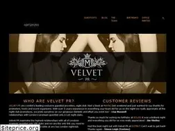 Sites similar to velvet-pr.com