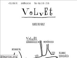 Sites similar to velvet.hr