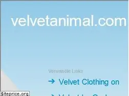Sites similar to velvetanimal.com