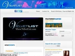 Sites similar to velvetlist.com