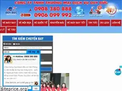 Sites similar to vemaybayduyduc.vn