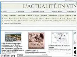 Sites similar to vendeeinfo.net