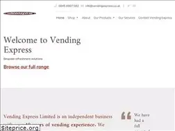 Sites similar to vendingexpress.co.uk