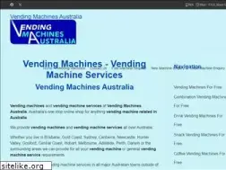 Sites similar to vendingmachinesaustralia.com.au
